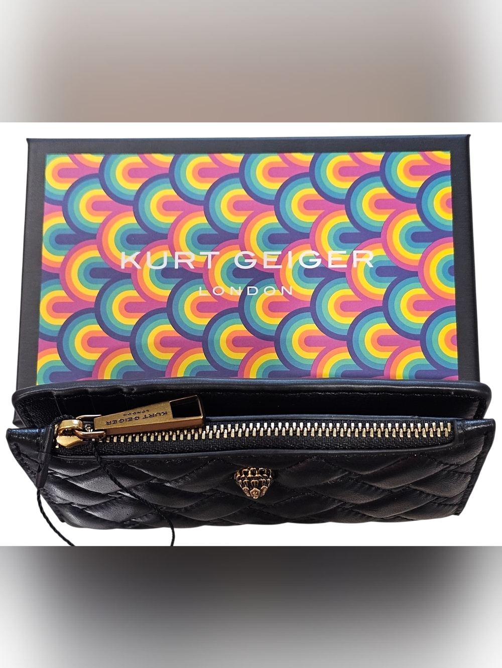 Kurt Geiger London Kensington Bifold Wallet, New - Picture 3 of 6